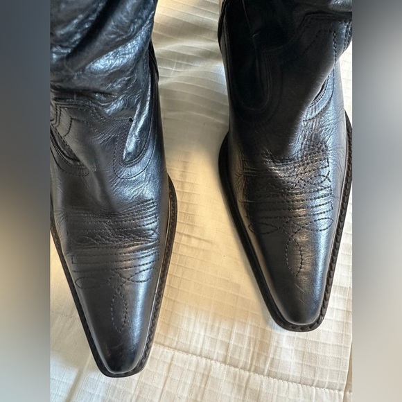 Vintage Steve Madden WEST western cowboy boot size 38 - Picture 4 of 9